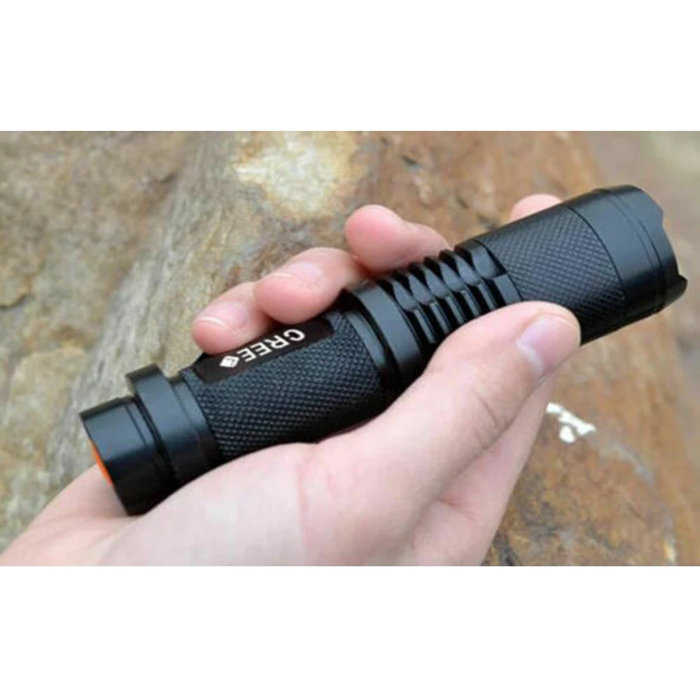 Мини Тактический Sk68 высокомощный светодиодный зум тактический фонарь походный