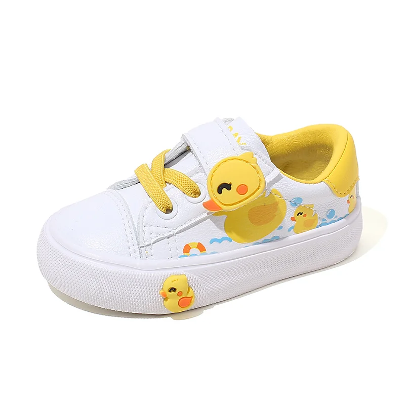 Babaya детская повседневная обувь с мягкой подошвой Белая для девочек и мальчиков