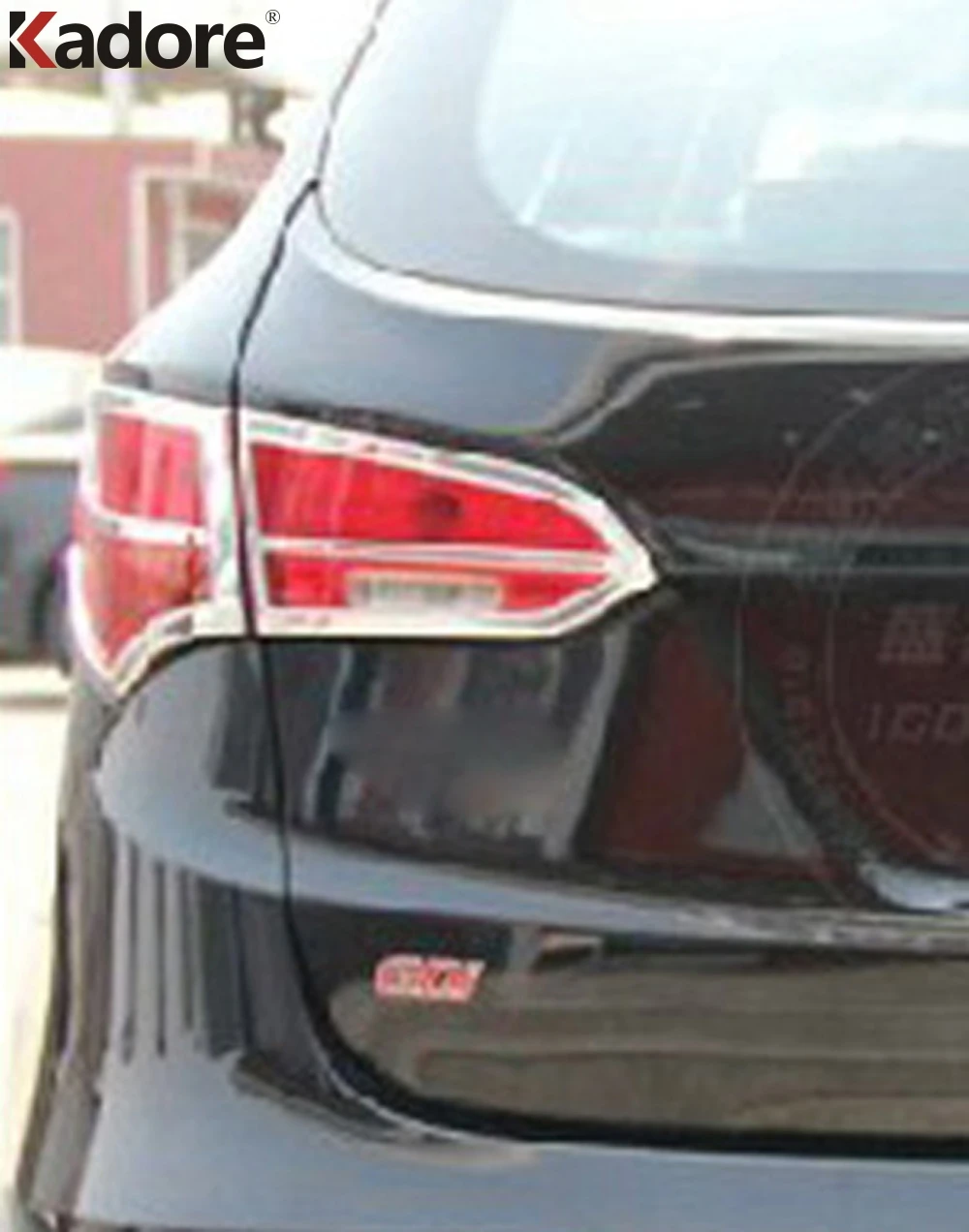 Задний светильник для Hyundai Santa fe IX45 2013 2014 2015 ABS хромированный накладка на задний