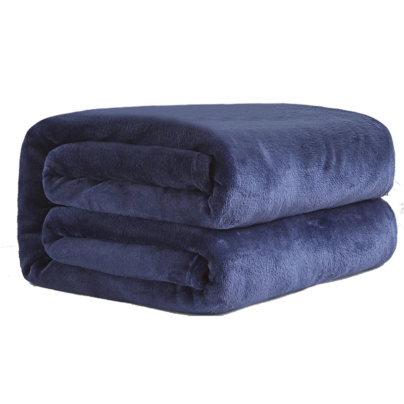 

Luxury 100% Polyester Thermal Wool Anime Throw Weighted Fluffy Flannel Coral Fleece Sofa Bed Blanket For Winter