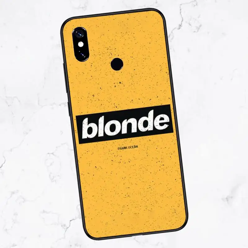 

Frank blond Ocean Phone Case For Xiaomi Redmi 7 8 9t a3Pro 9se k20 mi8 max3 lite 9 note 9s 10 pro