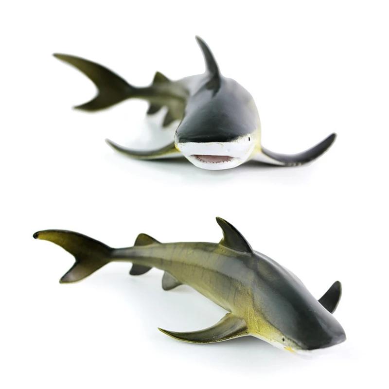Sea Life Animals Toys Set Turtle Figurines Walrus Plastic Shark Dolphin Solid Simulation Underwater World Model Kids Toy | Игрушки и