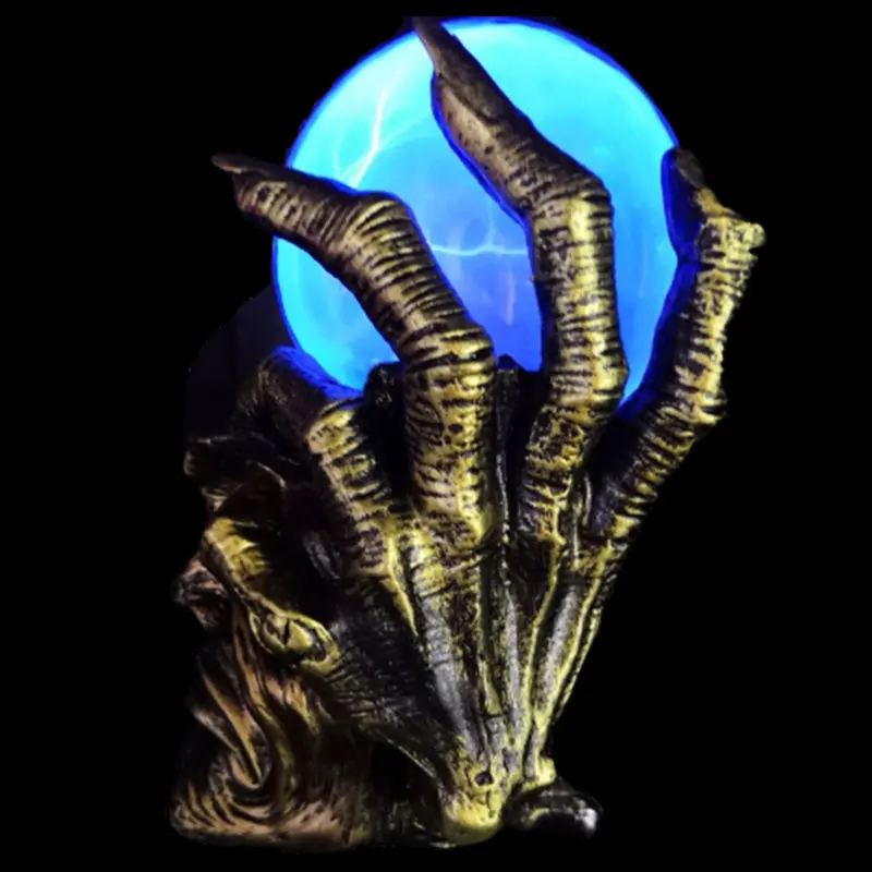 Плазменный шар светодиодный светильник для детей череп Тоторо волшебный новинка