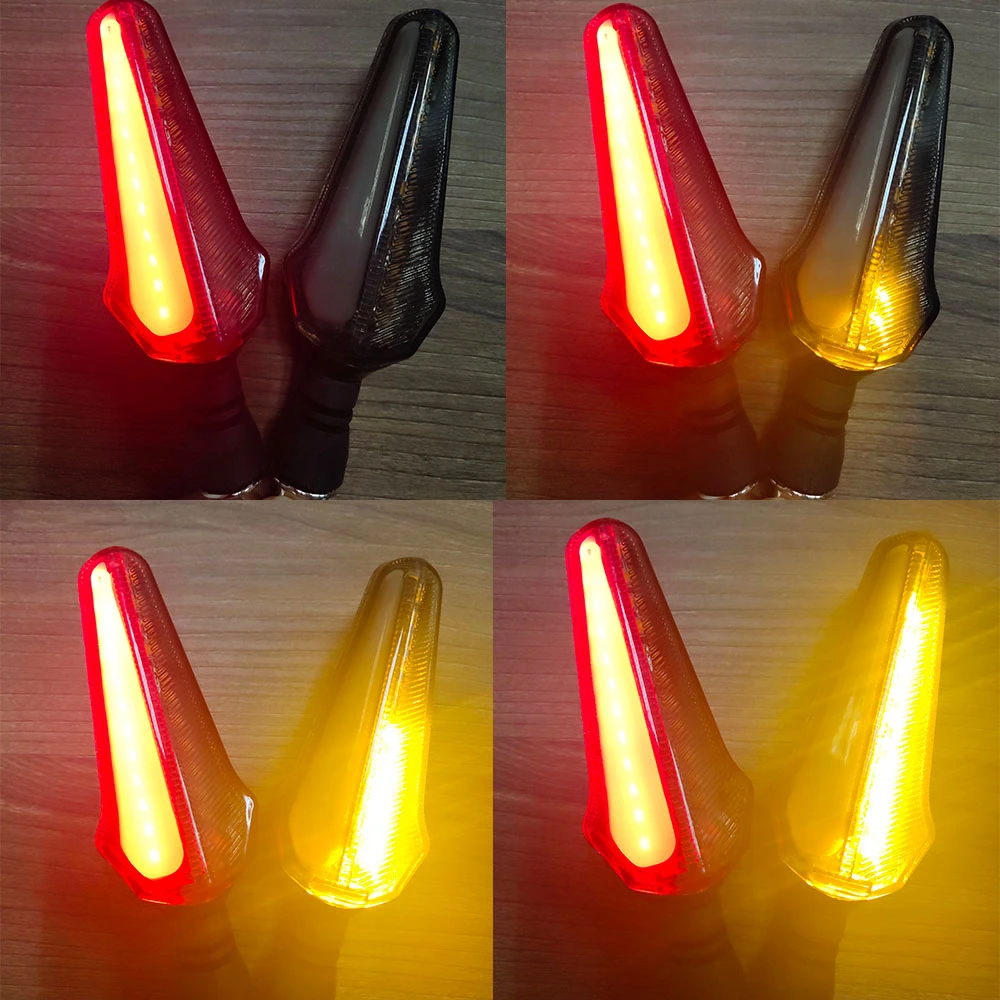 2 шт. универсальный мотоцикл 24 LED поворотные сигнальные огни яркие для Honda Harley Hayabusa
