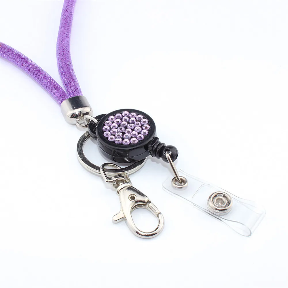 lanyard badges holder for cellphones lightweight office hanging rope mobile phone mesh necklace strap universal keychain camera free global shipping