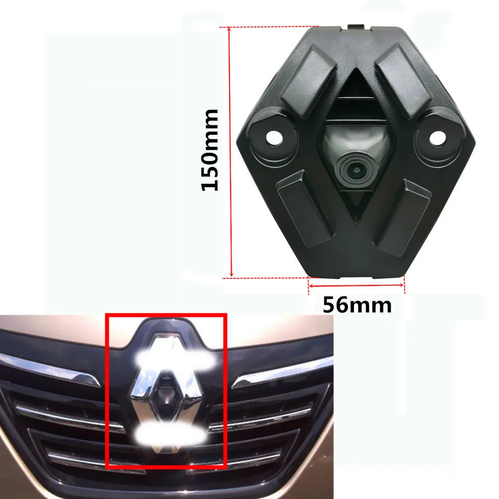 

YIFOUM HD Car Front View Parking Night Vision Positive Logo Camera For Renault Koleos QM5 QM6 2013 2014 2015 2016 2017 2018 2019