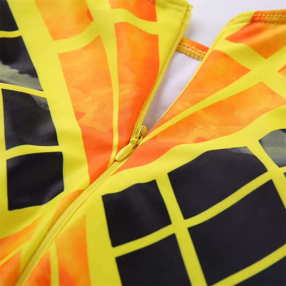 Купальный костюм женский цельный с Африканским принтом и чашками пуш-ап | Спорт