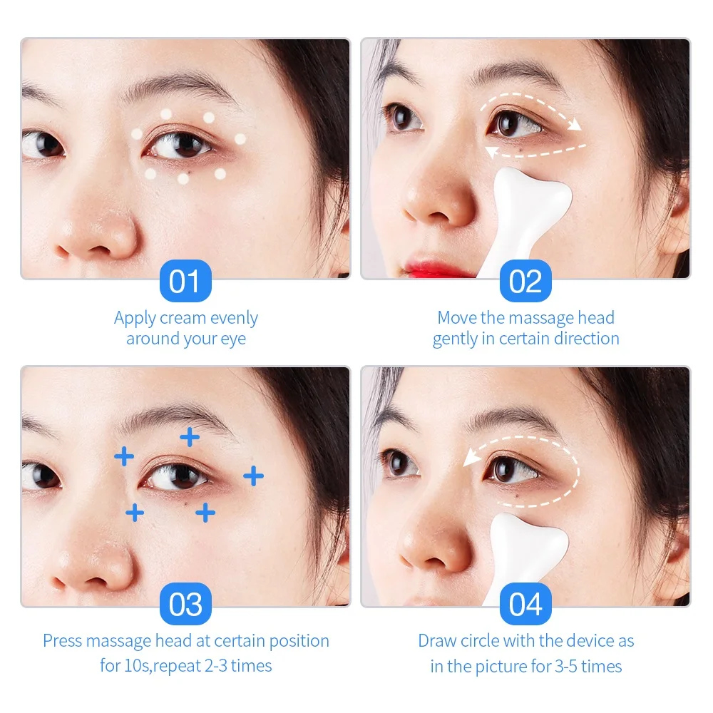 

RF Eye Massager High Frequency Vibration Eye Bags Wrinkle Remover Facial Lifting Eye Skin Tighten Beauty Device Heating Compress