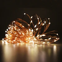 251020m usb led string lights copper silver wire garland light waterproof fairy lights for christmas wedding party decoration