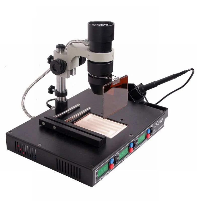 Сварочная станция Puhui T862 600 Вт IRDA для распайки SMD инфракрасная паяльная SMT BGA