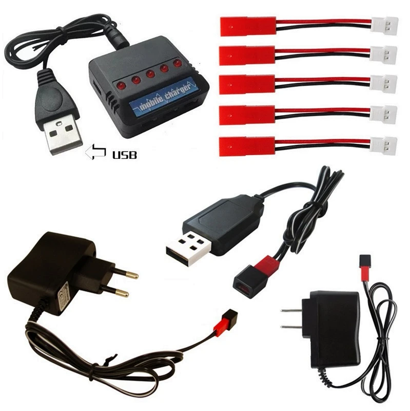 Зарядное устройство (разъем JST) 3 7 v для JY018 U815A U818A U819A 8807 8807W V636 FY550 V929 V959 H07 F187 F181 F163 X400