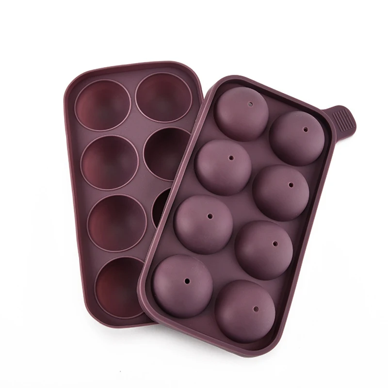 8 даже силикагель льда решетки полукруг шоколадная форма Творческий леденец