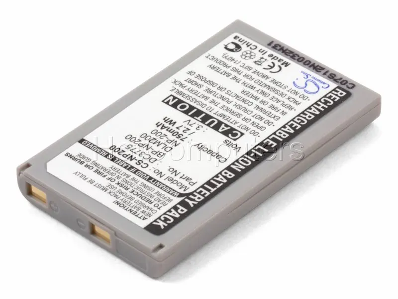 Аккумулятор CameronSino/Pitatel для фотоаппарата Konica Minolta NP-200 | Мобильные телефоны и