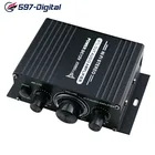 Двухканальный мини-усилитель мощности, 400 Вт, 12 В постоянного тока, Hi-Fi, AUX, для AK 170 с сисветодиодный светильник кой, для автомобиля, дома, клуба вечерние, музыки, стерео, аудио