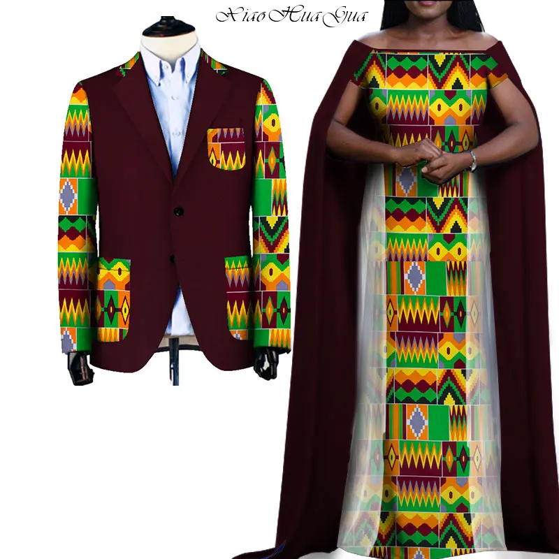 Комплект из двух предметов комплект в африканском стиле с принтом Парная одежда