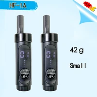 hongfeng 1a mini walkie talkie phone portable ham radio scanner amateur radio communicator yaesu sq transceiver