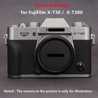 Виниловая наклейка для фотоаппарата Fuji XT30 XT30II, Обложка для фотоаппарата Fujifilm X-T30  X-T30 II, Премиум Защита от царапин, Обложка для двора, чехлы