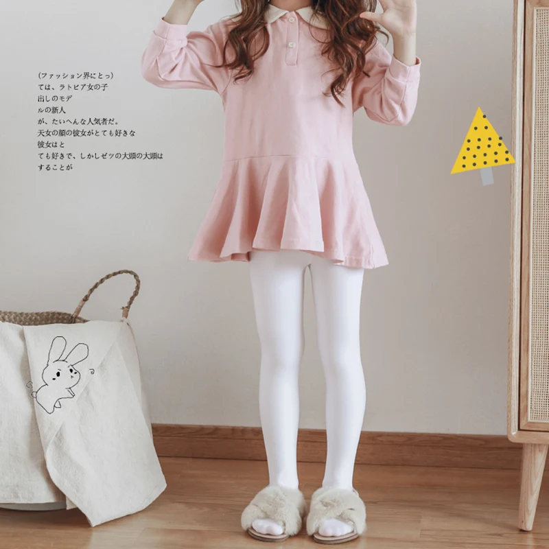 Детские колготки для девочек милые бархатные Чулочные изделия принцессы