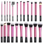Косметические кисти для макияжа Sedona Профессиональные кисти для макияжа Набор розовых кистей, тени для век, подводки, ресниц, бровей