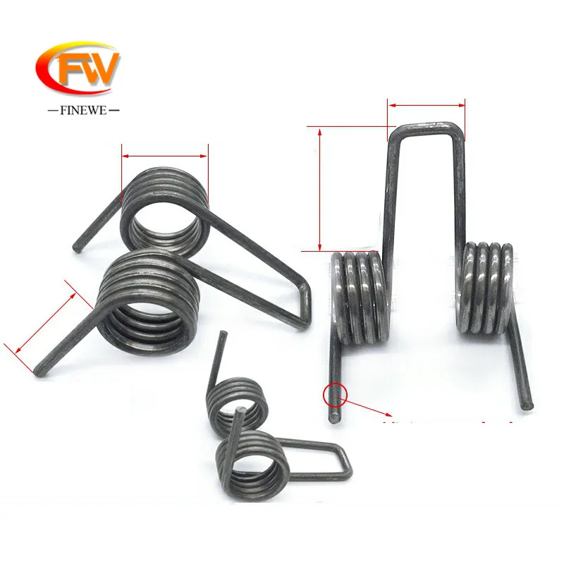 Двойная скручивающаяся пружина 3 мм из стали 4 катушки сверхпрочная скручивающая