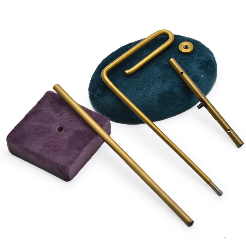Metal flannel creative earrings earrings shelf display stand jewelry hanger jewelry window display props