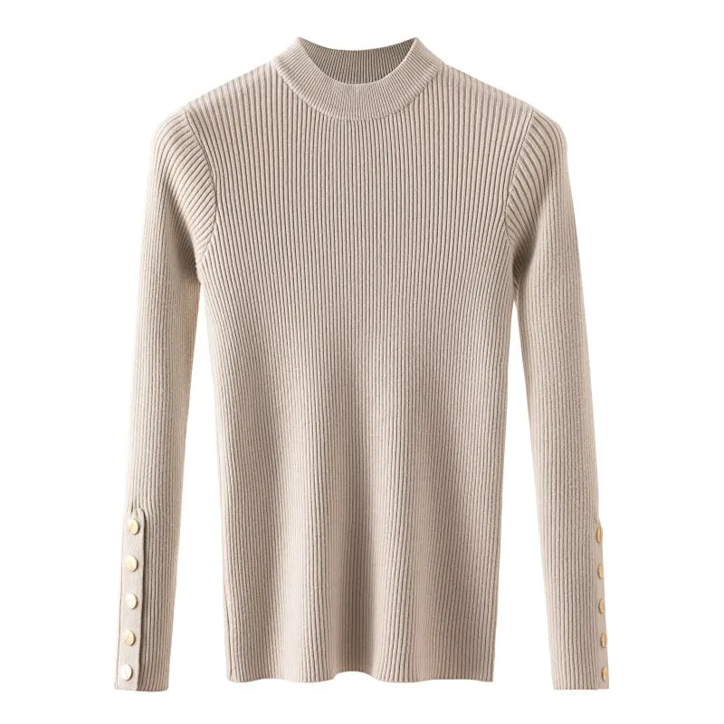 

Casual autumn winter womens thick pullover sweater long sleeve o-neck chic Sweater Slim Female Sweater knit tops soft jumper