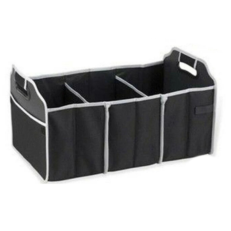 

Car Boot Organiser Tidy Back Seat Storage Bag Pocket Accessories, Fully Collapsible