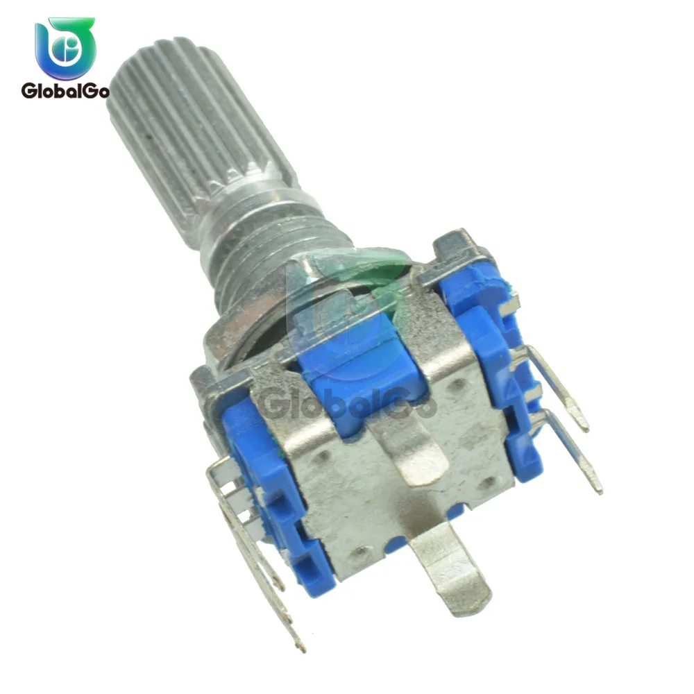 5 шт./лот поворотный кодирующий Переключатель 20 мм с рукояткой сливы цифровой