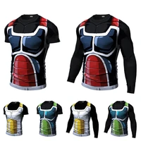 2021 men long sleeve cosplay anime character t shirt my hero academia 3d printed short t shirts compression tight fitness tops
