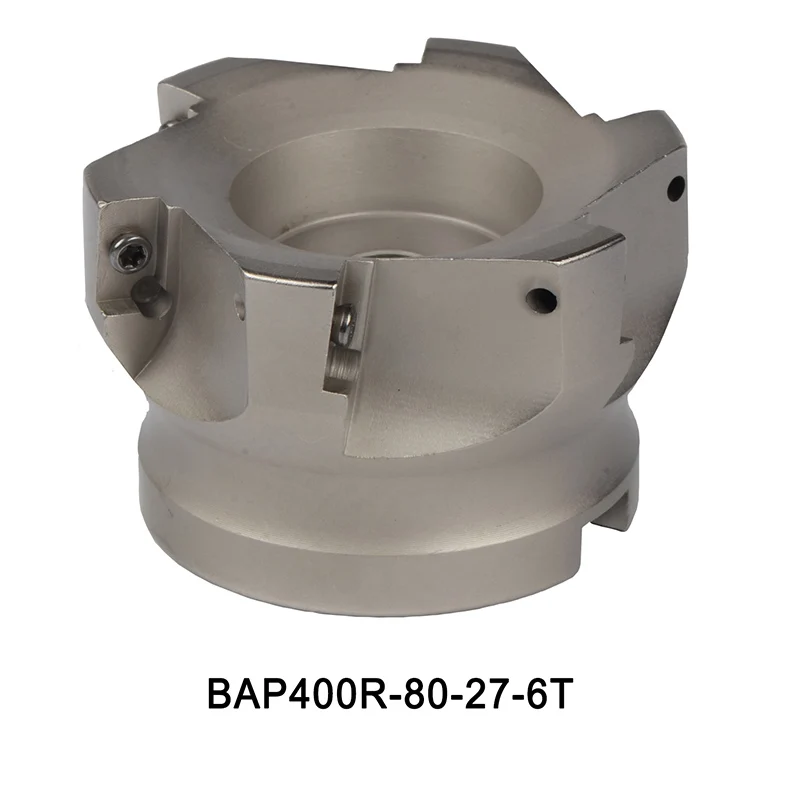 BAP300R BAP400R Наплечная головка Фрезы с ЧПУ, фрезерные инструменты, карбидные вставки APMT1135 APMT1604 - Длина режущей кромки: BAP400R-80-27-6T