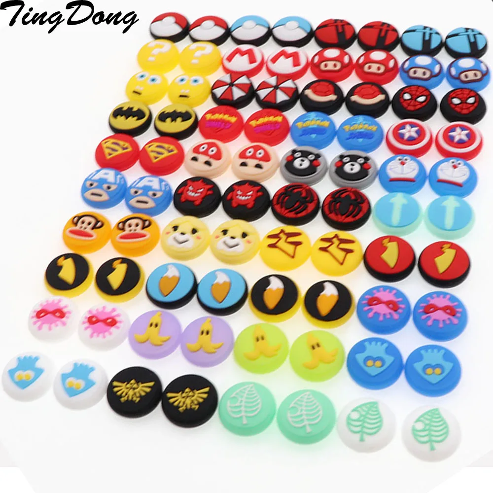 

2PCS Joystick Cover Thumb Stick Grip Cap For Nintend Switch NS Lite Joy-Con Controller Nintend Joy-Con Gamepad Thumbstick Case