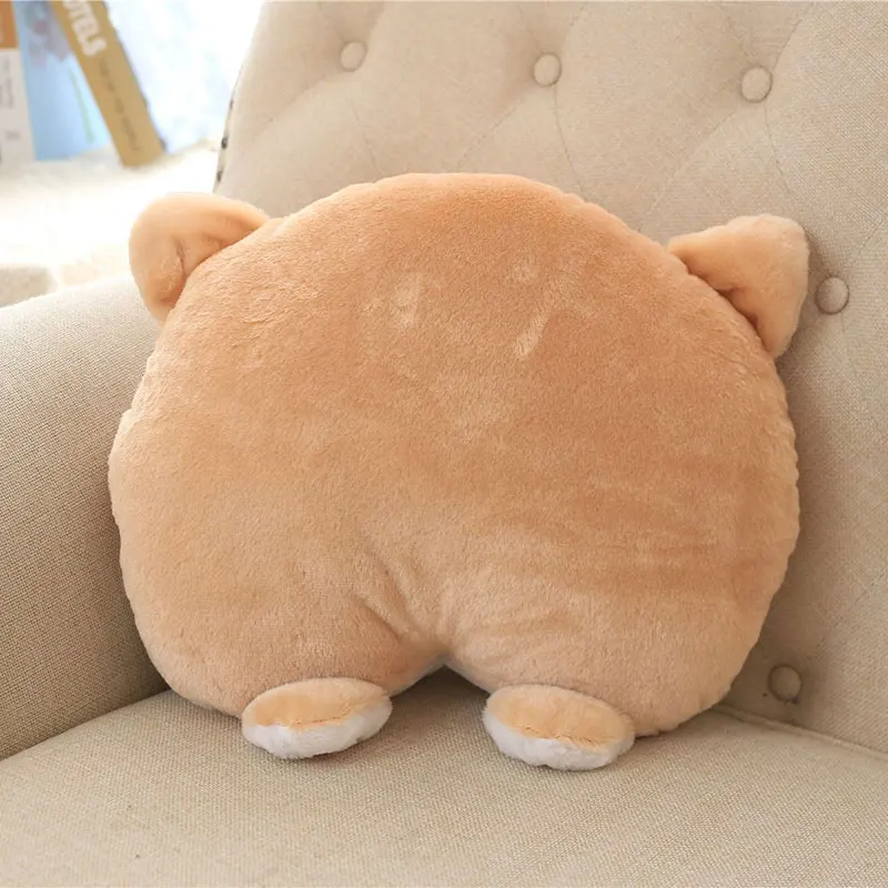 Симпатичный Коричневый корги собака задница плюшевый Автомобильный