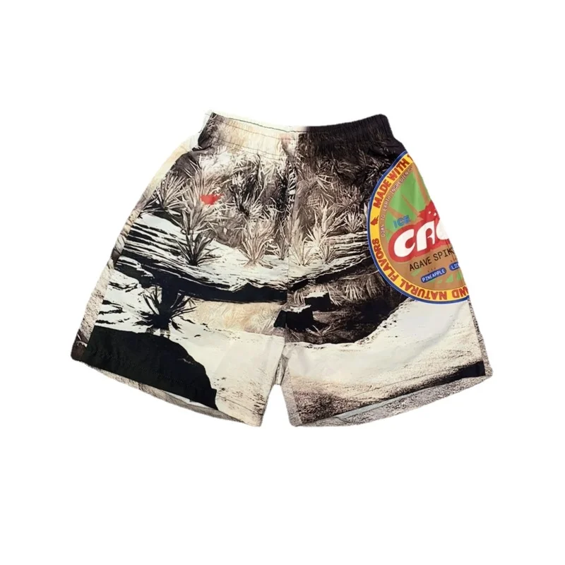 

22SS Gradual Change 100% Cotton EU Size Cactus Jack Shorts Men Women Sports Style Spirng Autumn Kanye West Bermudas