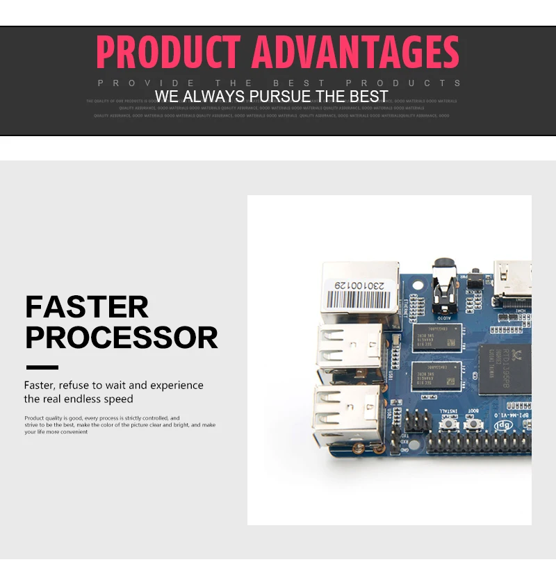 Banana Pi BPI M4 Realtek RTD1395 ARM 64 Bit плата TF карта Поддержка 8G EMMC WiFi 802.11b/g/n