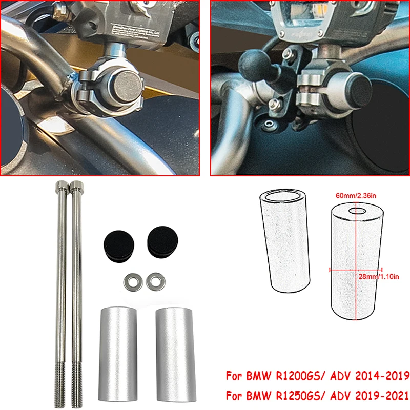 Удлинитель для верхней части мотоцикла Противотуманные фары держатель