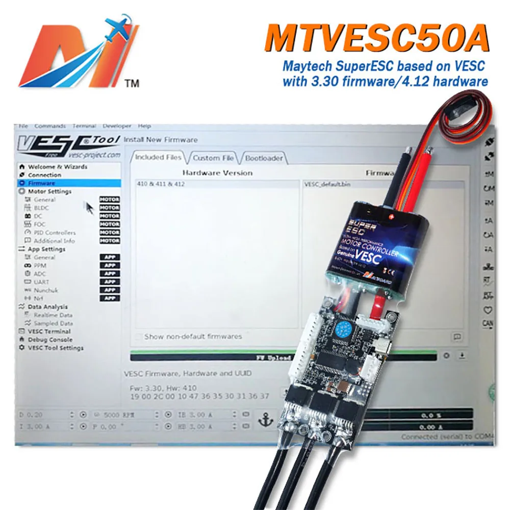 Maytech diy e комплект для велосипеда и контроллер скорости двигателя 50a супер esc на