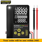 Цифровой мультиметр MAXRIENY S9CLN, 9999, сверхпортативный умный вольтметр, дисплей EBTN, сопротивление напряжения, конденсатор, тестер диодов Гц