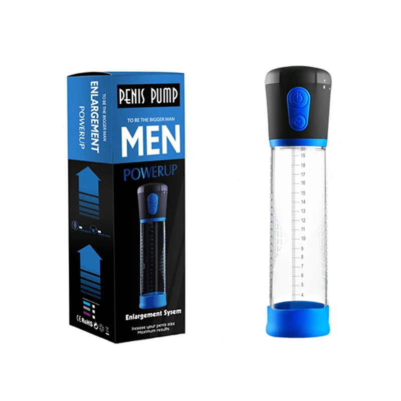 

USB Rechargeable Penis Enlarger Vacuum Pump Electric Automatic Penis Pump Powerful Penis Enlargement Extender Sex Toys for Men