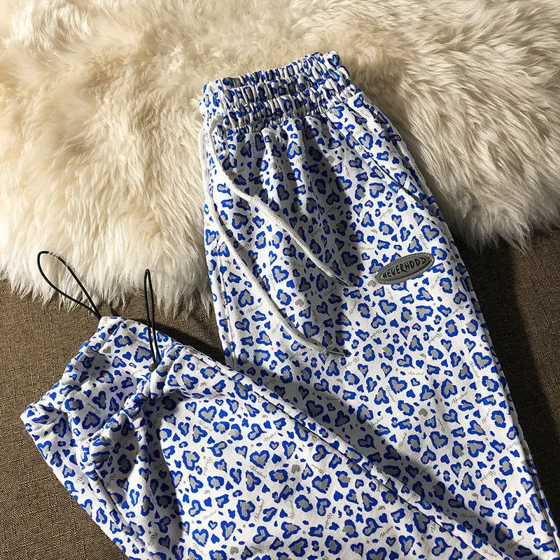

Children's loose and versatile trend of speckled pants