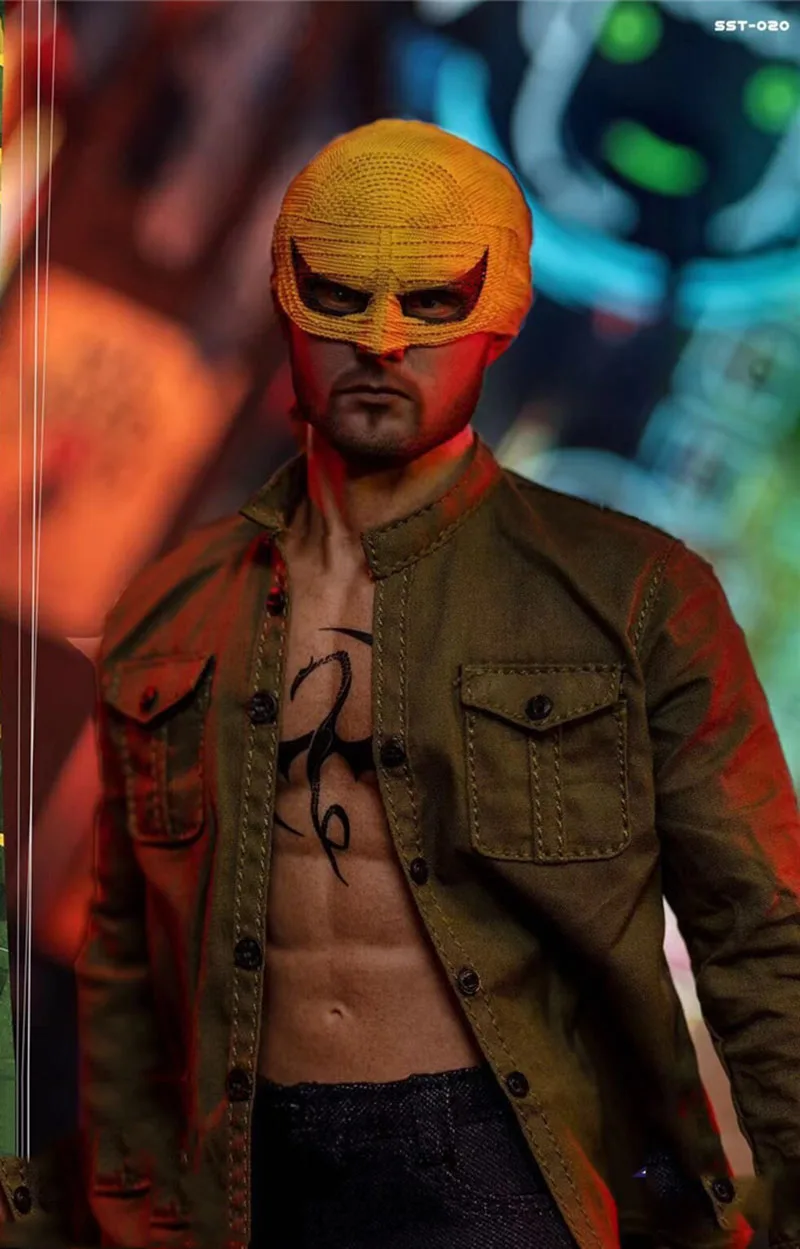 Verkaufen In Lager Soosootoys 1/6 Skala SST020 Eisen Faust Eisen Krieger 2,0 Finn Jones 12