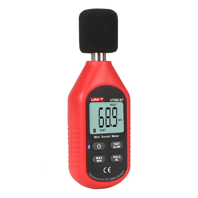 UNI-T UT353BT Мини цифровой измеритель уровня звука Bluetooth шума Тестер 0-130дб децибел