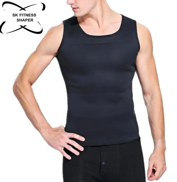 Пояс для похудения живота мужской жилет формирователь тела неопрен сжигание