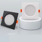 Встраиваемая потолочная лампа, светодиодный Квадратный Светильник направленного света, точечный светильник со встроенным освещением для дома, 12 Вт, 3 Вт, 5 Вт, 7 Вт, 9 Вт, 230 В, 240 В