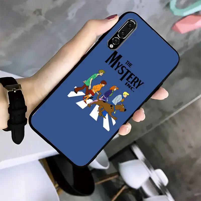 

Cartoon Character Phone Case For Huawei G7 G8 P7 P8 P9 P10 P20 P30 Lite Mini Pro P Smart Plus Black Soft TPU Cove Fundas