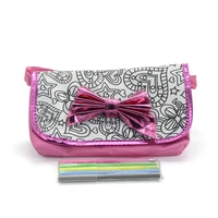 educational drawing toys diy kits diy kids painting sling bag with coloring pens for girls hot toys drawing bag for kids