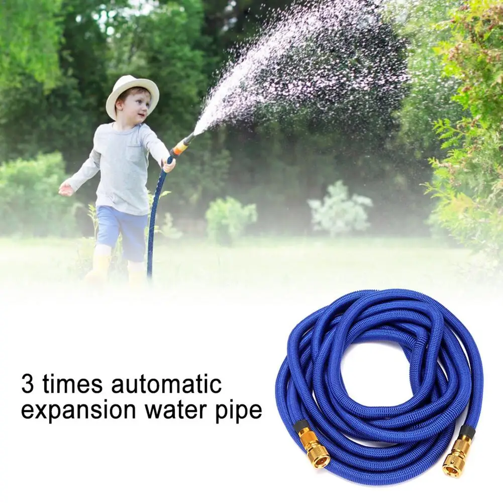 

Automatic Telescopic Hose Pipe High-Pressure Car Wash Hose Adjustable Home Garden Watering Hose Cleaning Water Gun Pipe