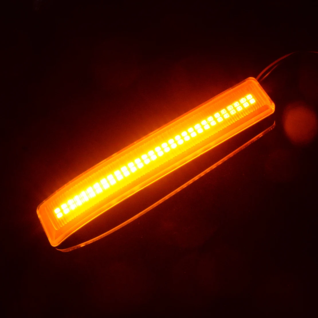 

9L3Z-17E748-AA 9L3Z-17E749-AA 1Pair Sequential LED Clear Lens Side Mirror Signal Marker Light Fit For Ford F-150 Lincoln Mark LT