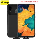 QuLing 5000 мАч для Samsung Galaxy A20, чехол для аккумулятора A30, зарядное устройство, чехол для Samsung Galaxy A30, чехол для аккумулятора