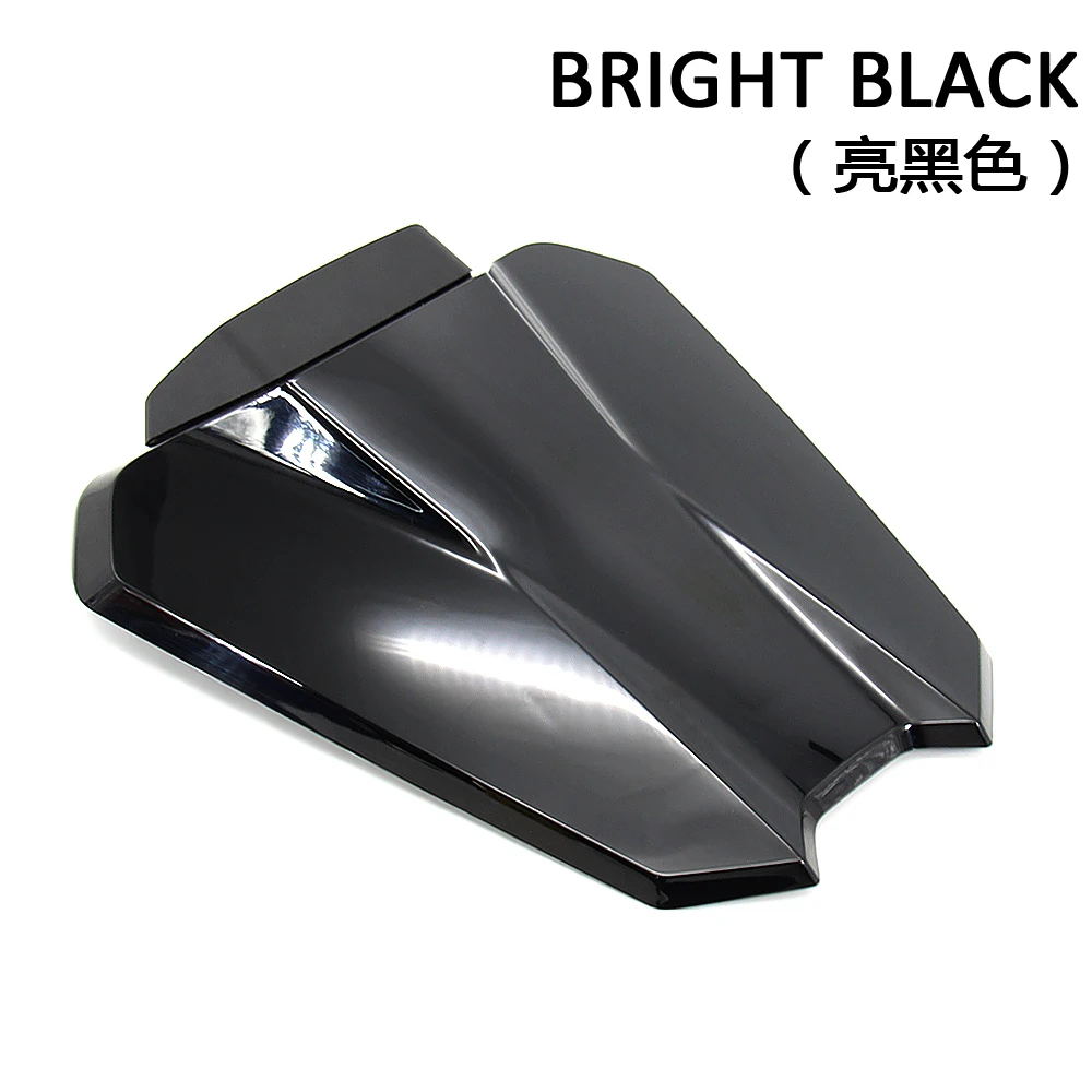 Карбоновый черный чехол для заднего пассажирского сиденья мотоцикла обтекатель