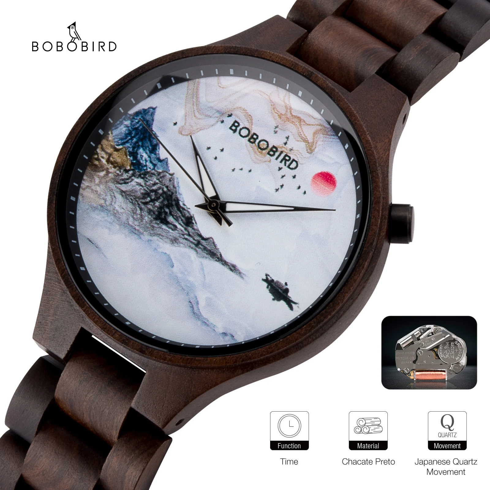 Часы наручные BOBOBIRD Initial мужские/женские кварцевые брендовые Роскошные в